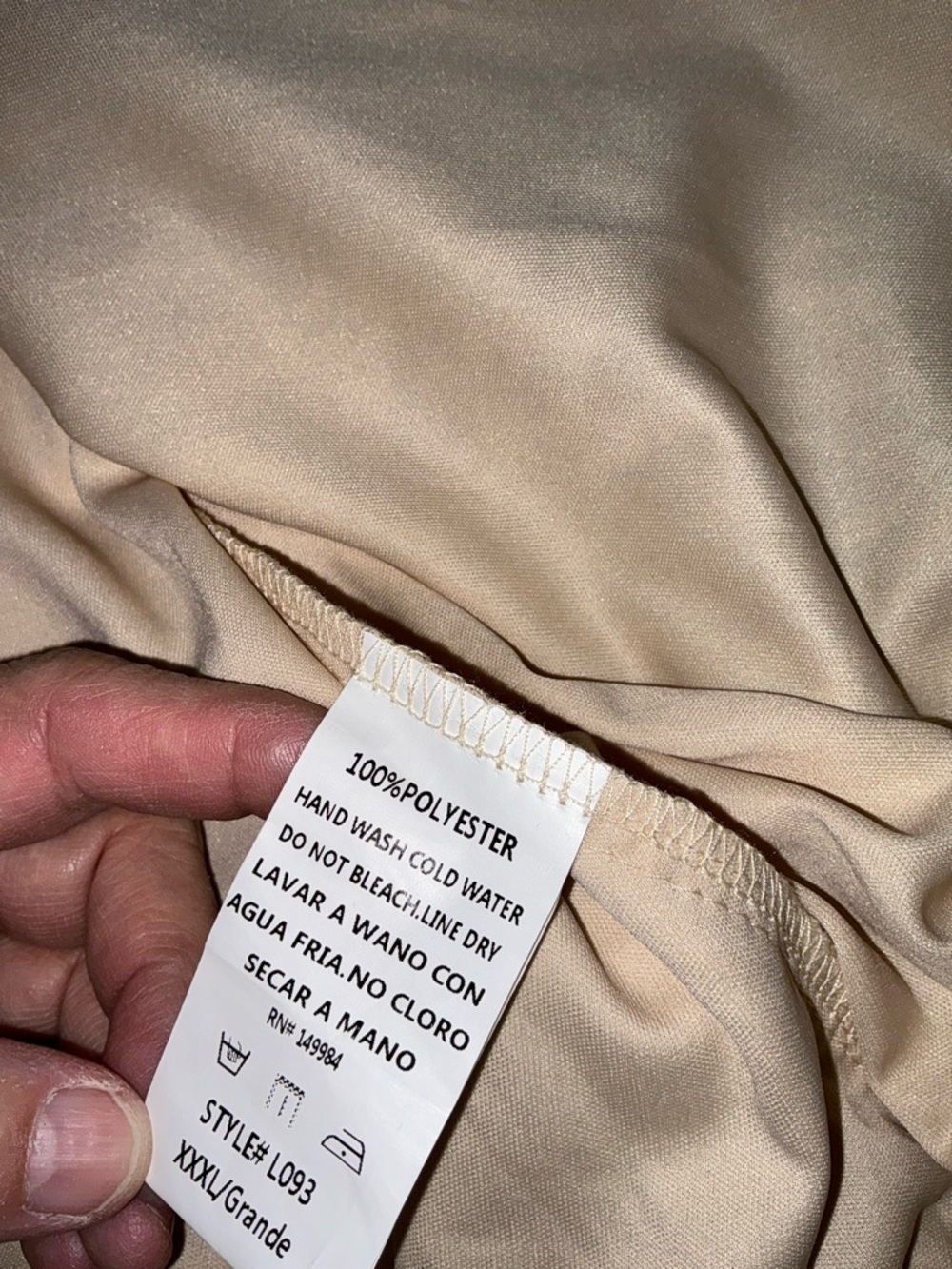 Southern Fried Chics, NWT, XXXL Gold Boutique Dress - Picture 8 of 12